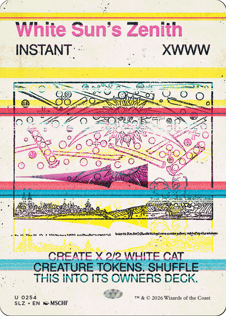 White Sun's Zenith (0254) [Secret Lair x MSCHF: The Zeta Set] | Gamers Paradise