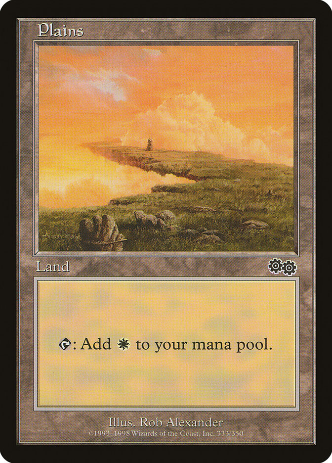 Plains (333) [Urza's Saga] | Gamers Paradise