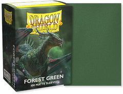 Dragon Shield: Standard 100ct Sleeves - Forest Green (Matte) | Gamers Paradise