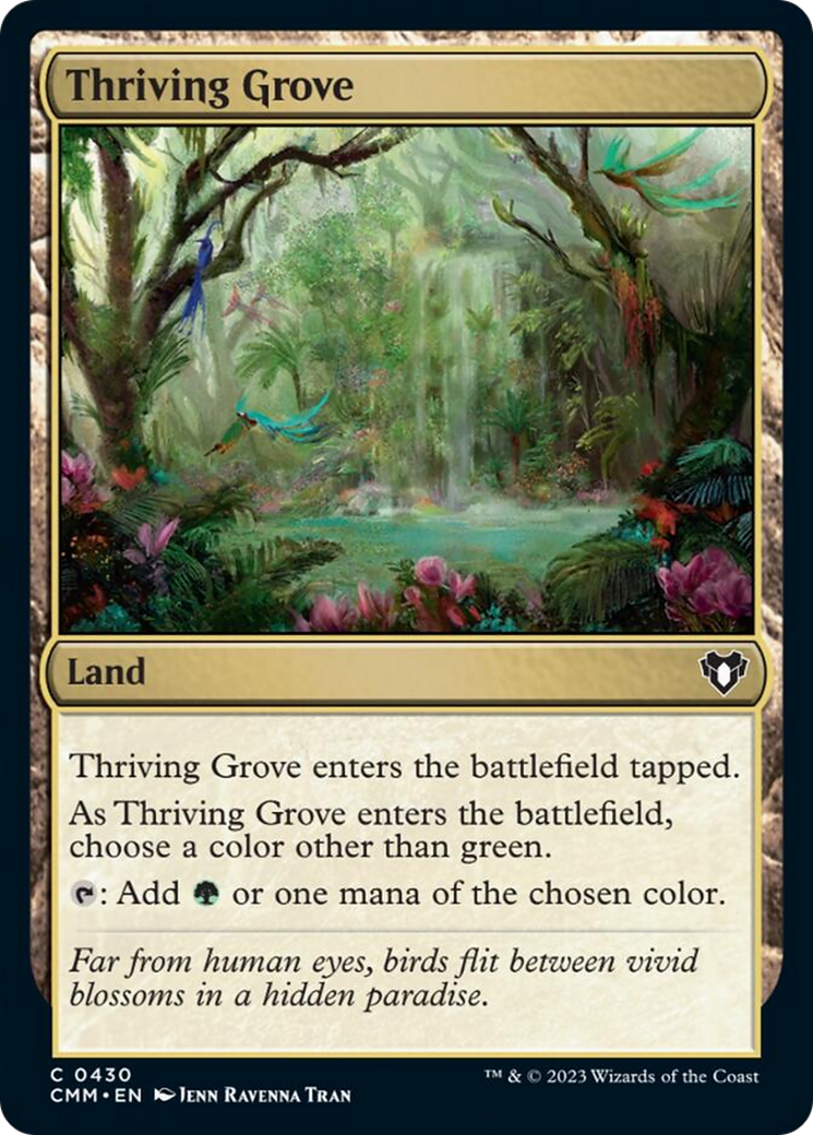 Thriving Grove [Commander Masters] | Gamers Paradise