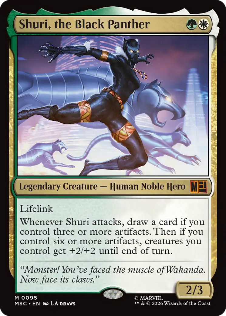 Shuri, the Black Panther [Marvel Super Heroes Commander] | Gamers Paradise