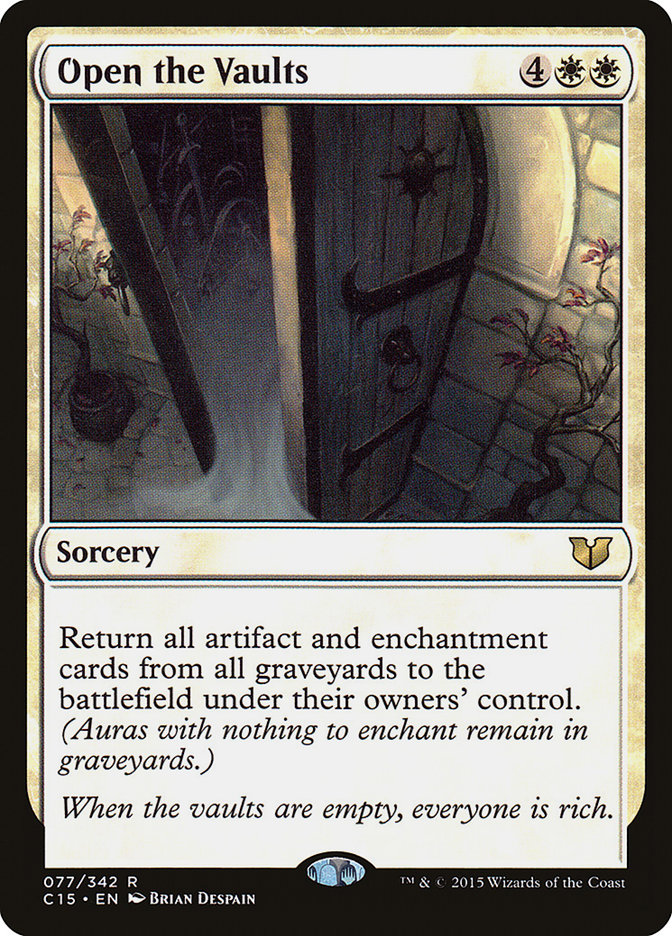 Open the Vaults [Commander 2015] | Gamers Paradise