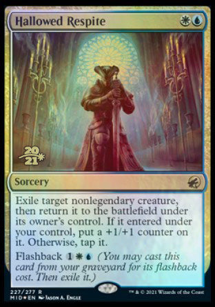 Hallowed Respite [Innistrad: Midnight Hunt Prerelease Promos] | Gamers Paradise