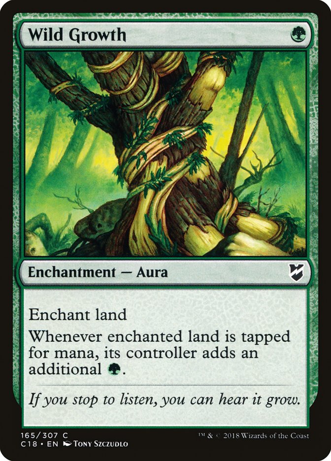 Wild Growth [Commander 2018] | Gamers Paradise