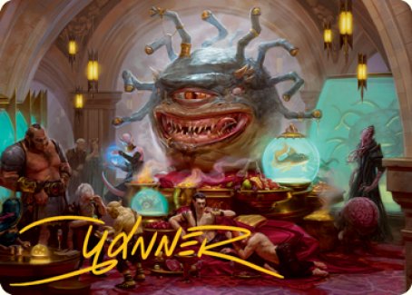 Xanathar, Guild Kingpin Art Card (Gold-Stamped Signature) [Dungeons & Dragons: Adventures in the Forgotten Realms Art Series] | Gamers Paradise