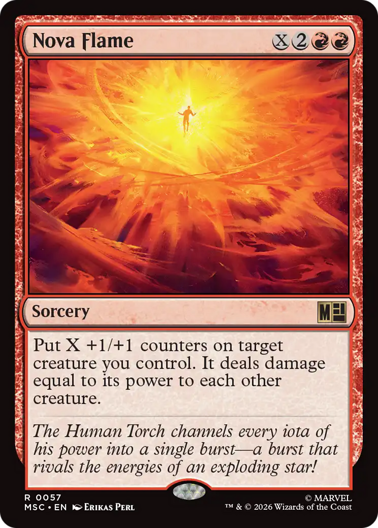 Nova Flame [Marvel Super Heroes Commander] | Gamers Paradise