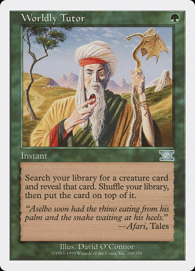 Worldly Tutor [Classic Sixth Edition] | Gamers Paradise