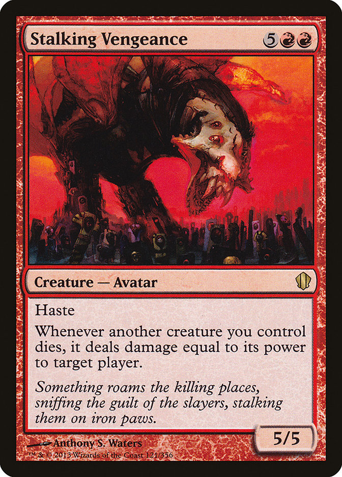 Stalking Vengeance [Commander 2013] | Gamers Paradise