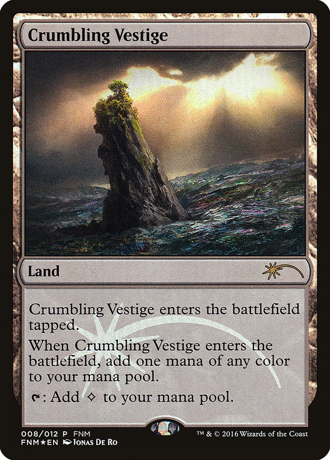 Crumbling Vestige [Friday Night Magic 2016] | Gamers Paradise