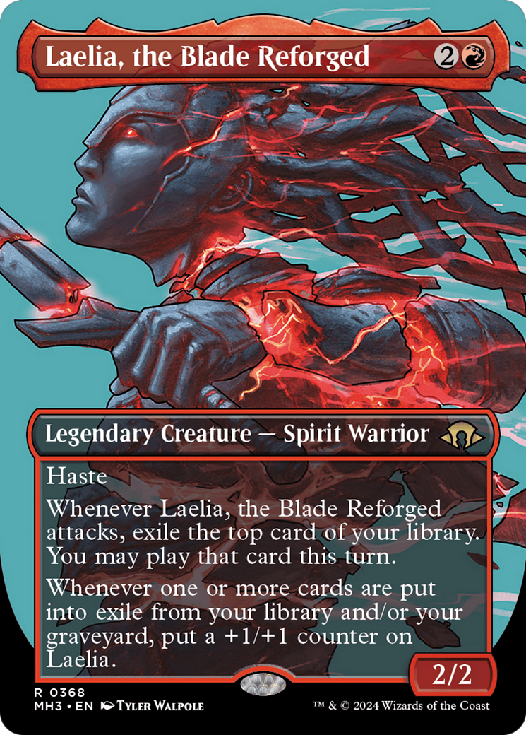 Laelia, the Blade Reforged (Borderless) [Modern Horizons 3] | Gamers Paradise