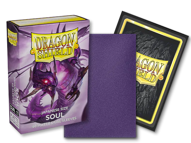 Dragon Shield: Japanese Size 60ct Sleeves - Soul (Matte) | Gamers Paradise