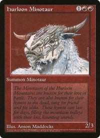 Hurloon Minotaur (Oversized) [Oversize Cards] | Gamers Paradise