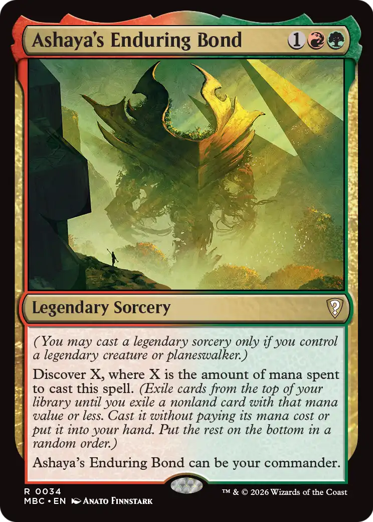 Ashaya's Enduring Bond [Mystery Booster: Commander Edition] | Gamers Paradise