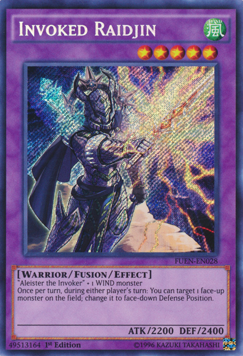 Invoked Raidjin [FUEN-EN028] Secret Rare | Gamers Paradise