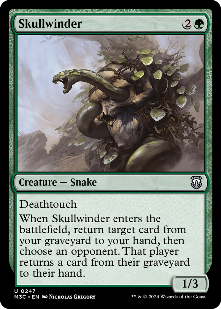 Skullwinder (Ripple Foil) [Modern Horizons 3 Commander] | Gamers Paradise