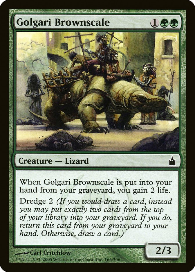 Golgari Brownscale [Ravnica: City of Guilds] | Gamers Paradise