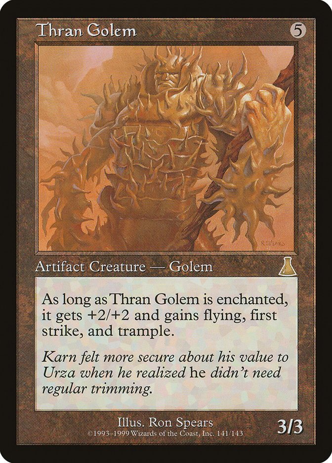Thran Golem [Urza's Destiny] | Gamers Paradise