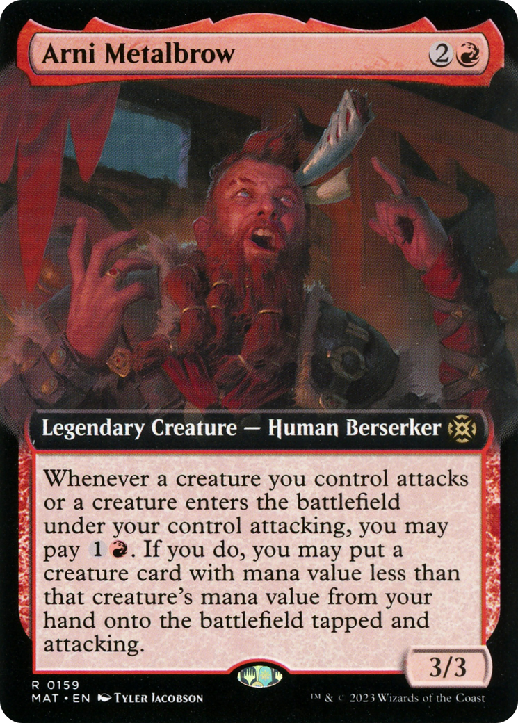 Arni Metalbrow (Extended Art) [March of the Machine: The Aftermath] | Gamers Paradise