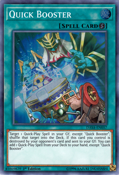 Quick Booster [DASA-EN057] Super Rare | Gamers Paradise