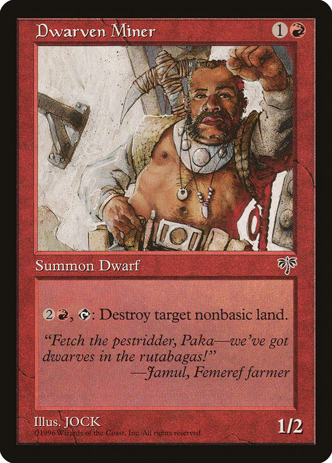 Dwarven Miner [Mirage] | Gamers Paradise