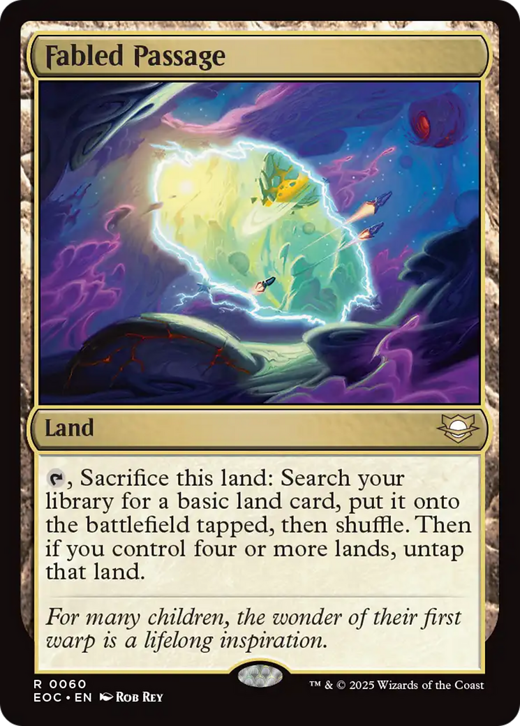 Fabled Passage [Edge of Eternities Commander] | Gamers Paradise