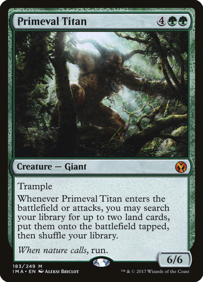 Primeval Titan [Iconic Masters] | Gamers Paradise