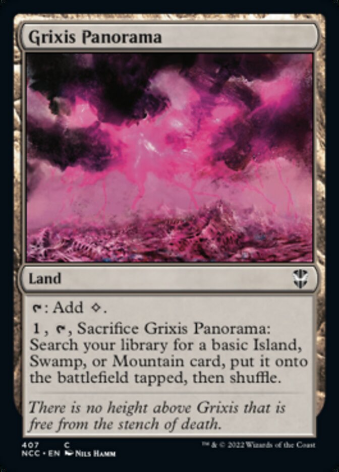 Grixis Panorama [Streets of New Capenna Commander] | Gamers Paradise