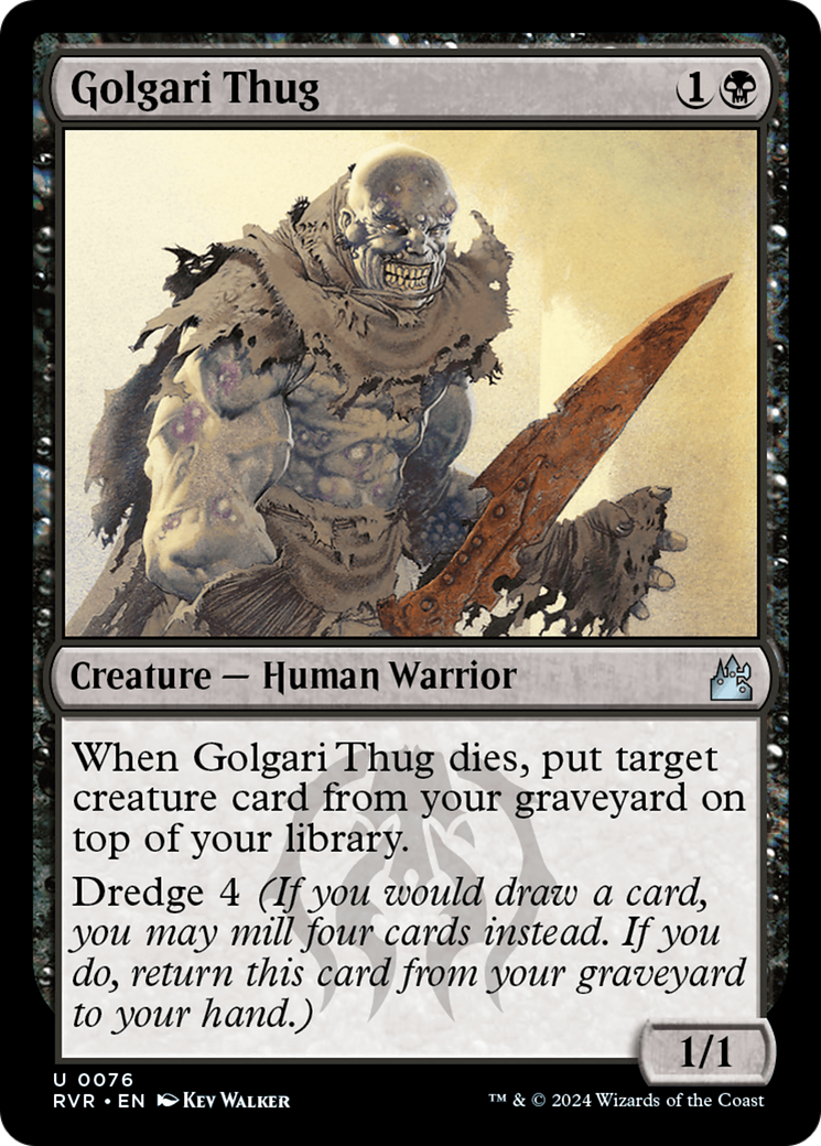 Golgari Thug [Ravnica Remastered] | Gamers Paradise