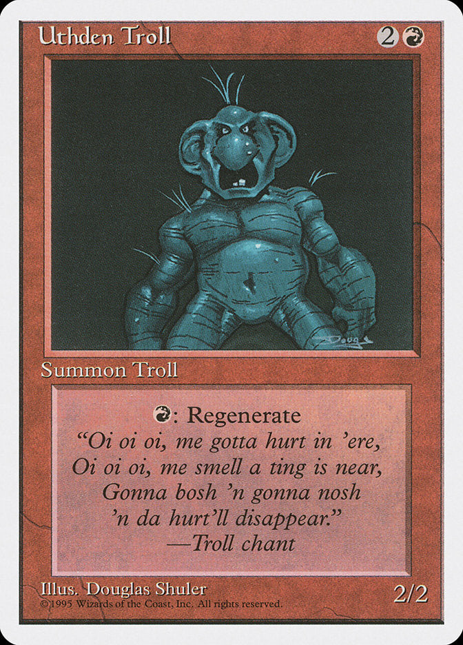 Uthden Troll [Fourth Edition] | Gamers Paradise