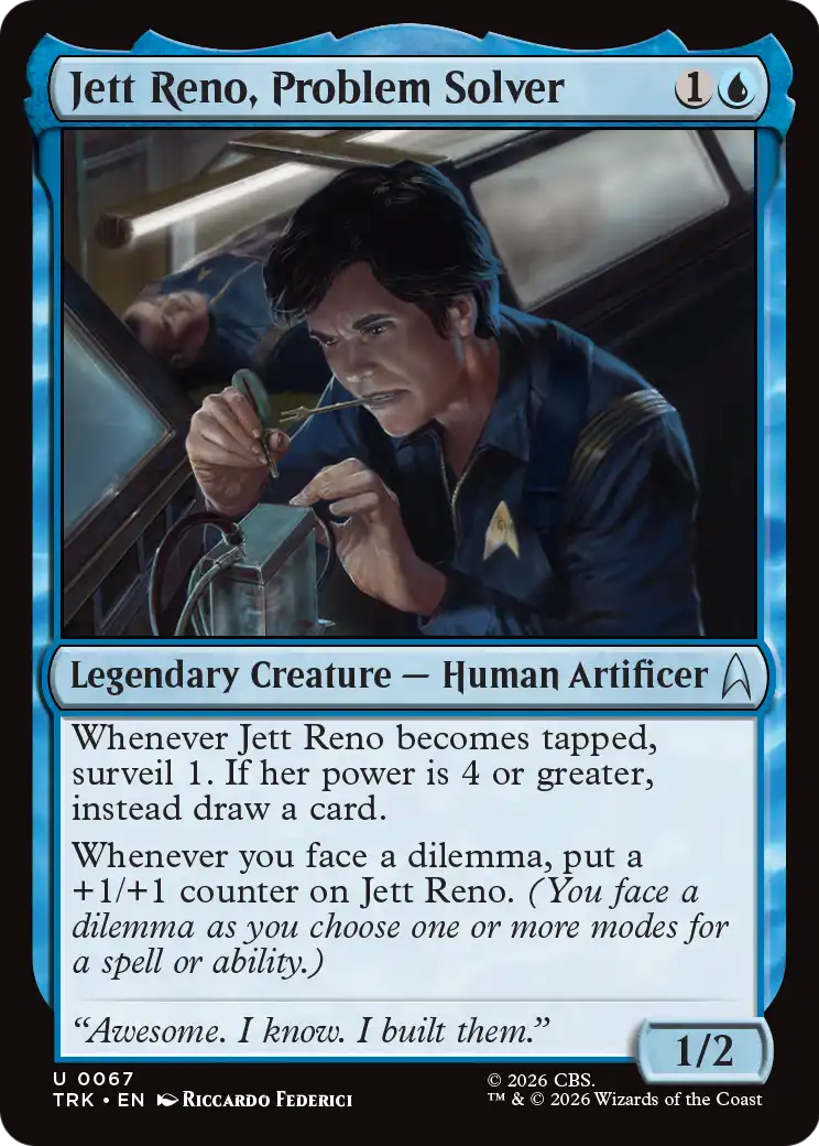 Jett Reno, Problem Solver [Star Trek] | Gamers Paradise