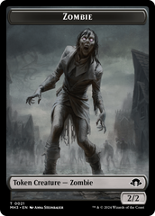 Zombie // Insect (0027) Double-Sided Token [Modern Horizons 3 Tokens] | Gamers Paradise