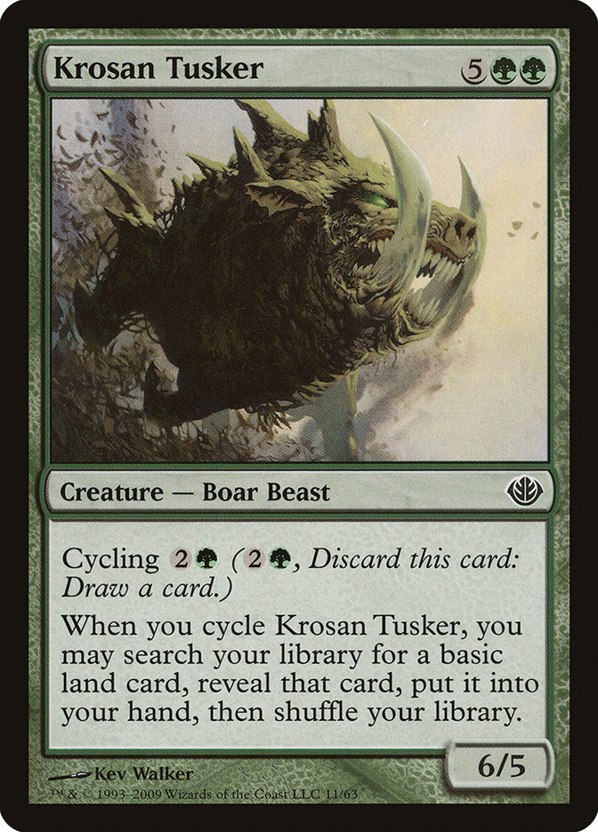 Krosan Tusker [Duel Decks: Garruk vs. Liliana] | Gamers Paradise
