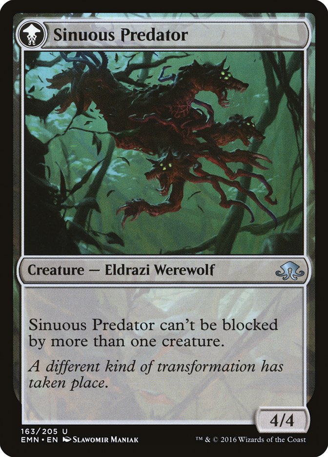 Kessig Prowler // Sinuous Predator [Eldritch Moon] | Gamers Paradise