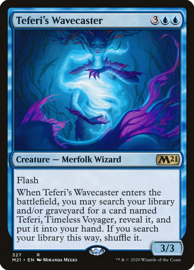 Teferi's Wavecaster [Core Set 2021] | Gamers Paradise