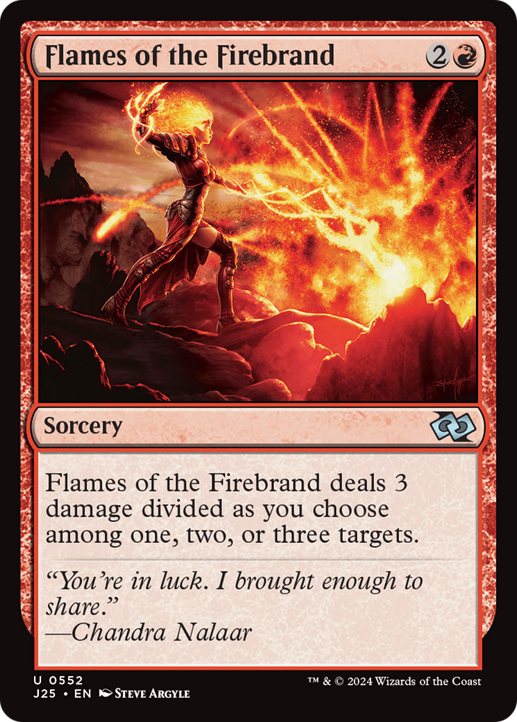 Flames of the Firebrand [Foundations Jumpstart] | Gamers Paradise