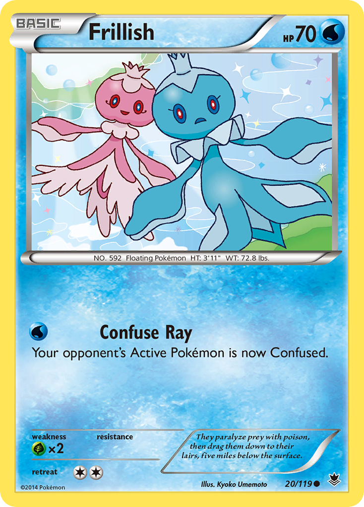 Frillish (20/119) [XY: Phantom Forces] | Gamers Paradise
