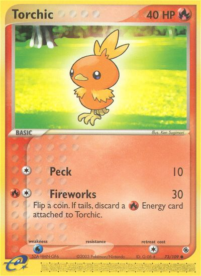 Torchic (73/109) [EX: Ruby & Sapphire] | Gamers Paradise