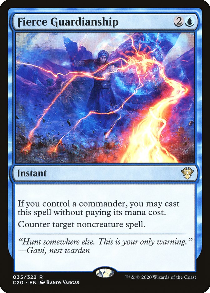Fierce Guardianship [Commander 2020] | Gamers Paradise