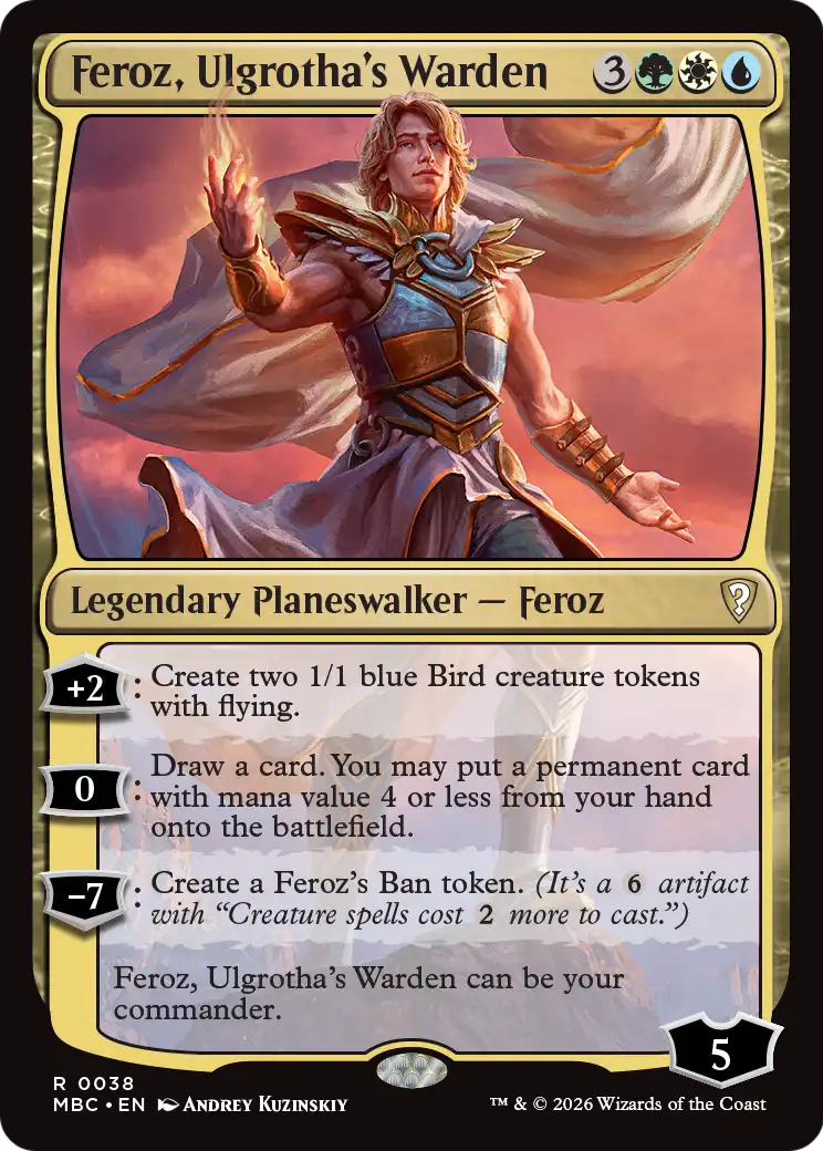 Feroz, Ulgrotha's Warden [Mystery Booster: Commander Edition] | Gamers Paradise