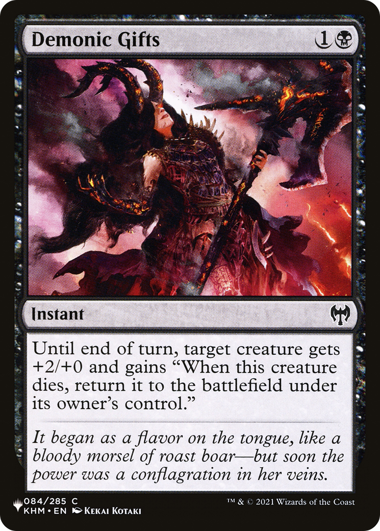 Demonic Gifts [The List] | Gamers Paradise