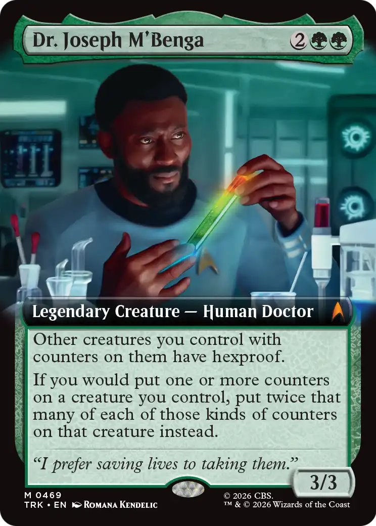 Dr. Joseph M'Benga (Extended Art) [Star Trek] | Gamers Paradise
