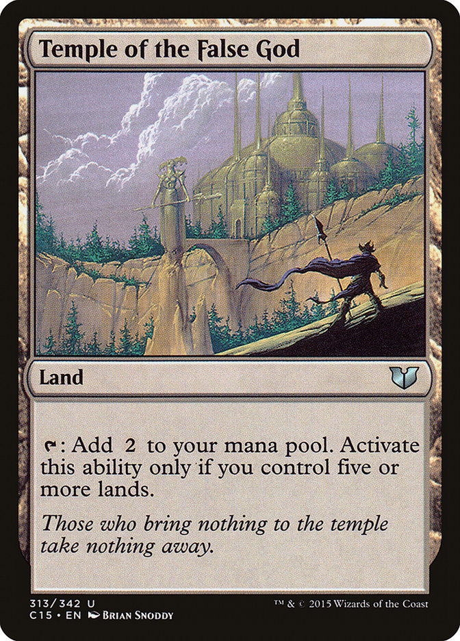 Temple of the False God [Commander 2015] | Gamers Paradise