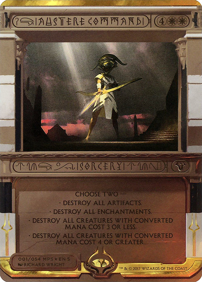 Austere Command (Invocation) [Amonkhet Invocations] | Gamers Paradise