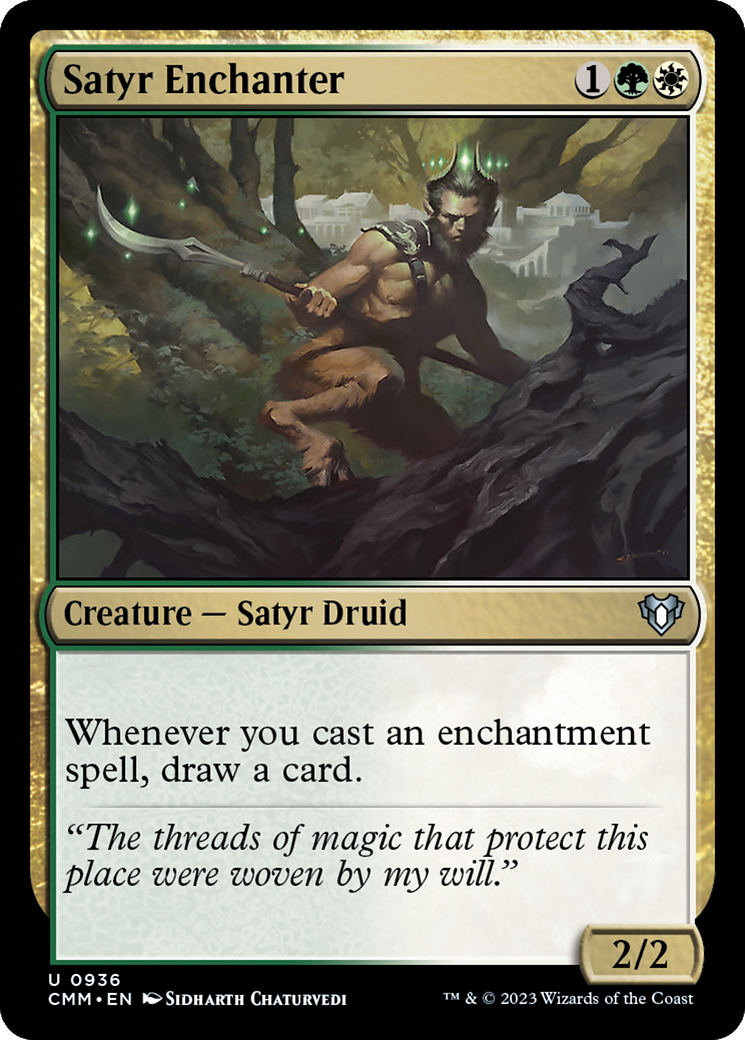 Satyr Enchanter [Commander Masters] | Gamers Paradise