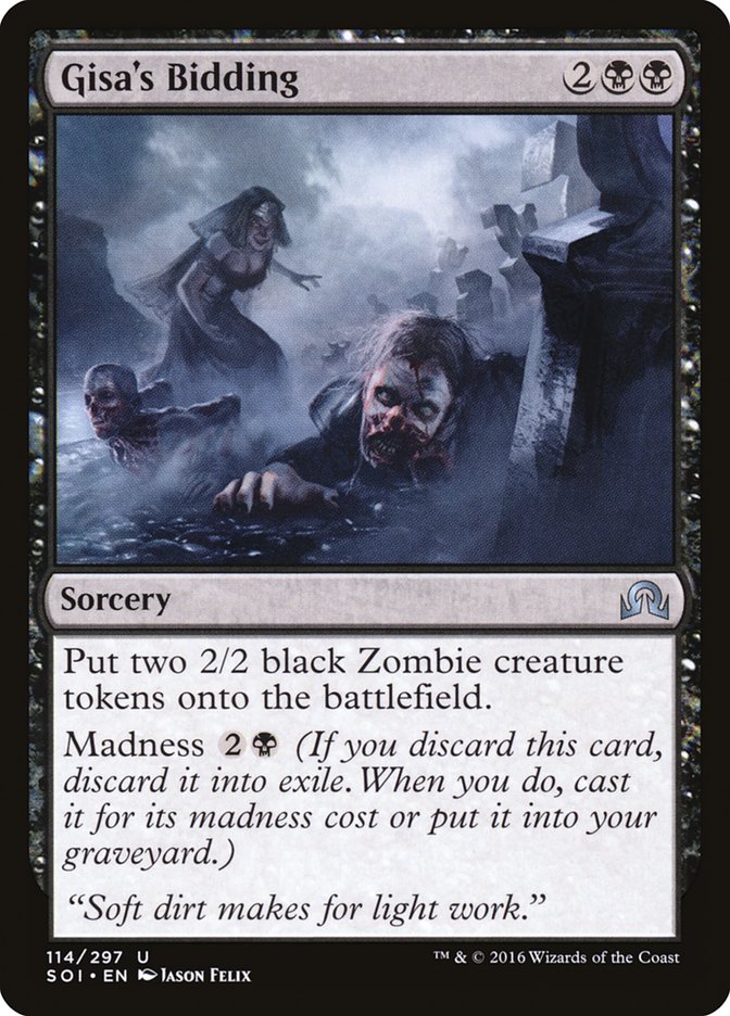 Gisa's Bidding [Shadows over Innistrad] | Gamers Paradise