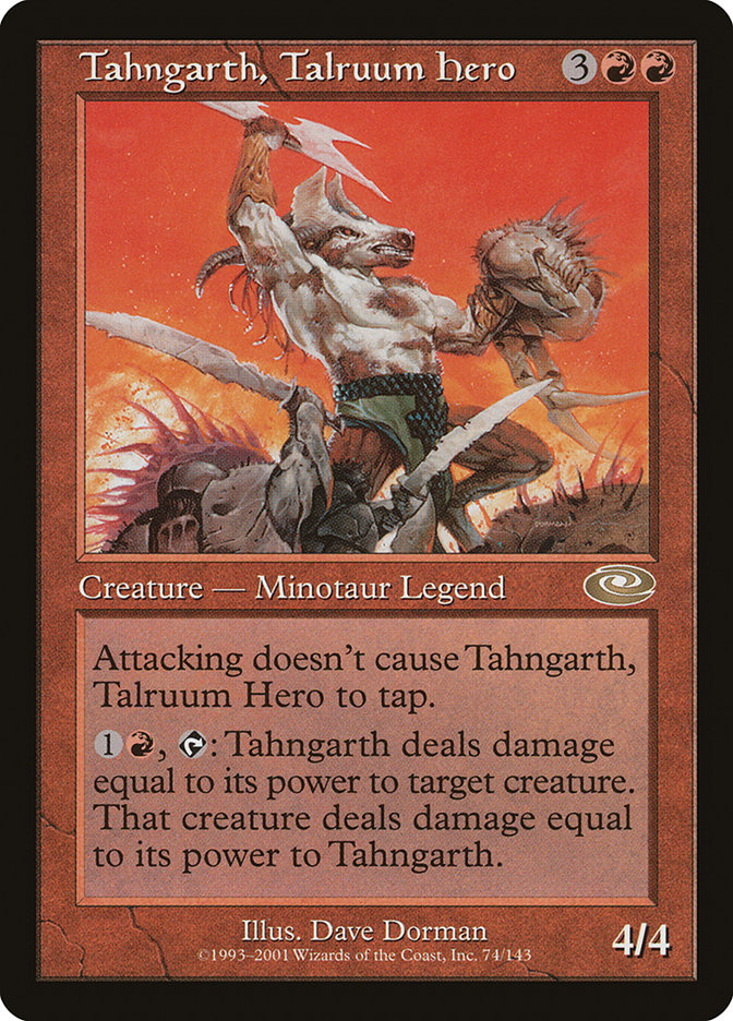 Tahngarth, Talruum Hero (Dave Dorman) [Planeshift] | Gamers Paradise