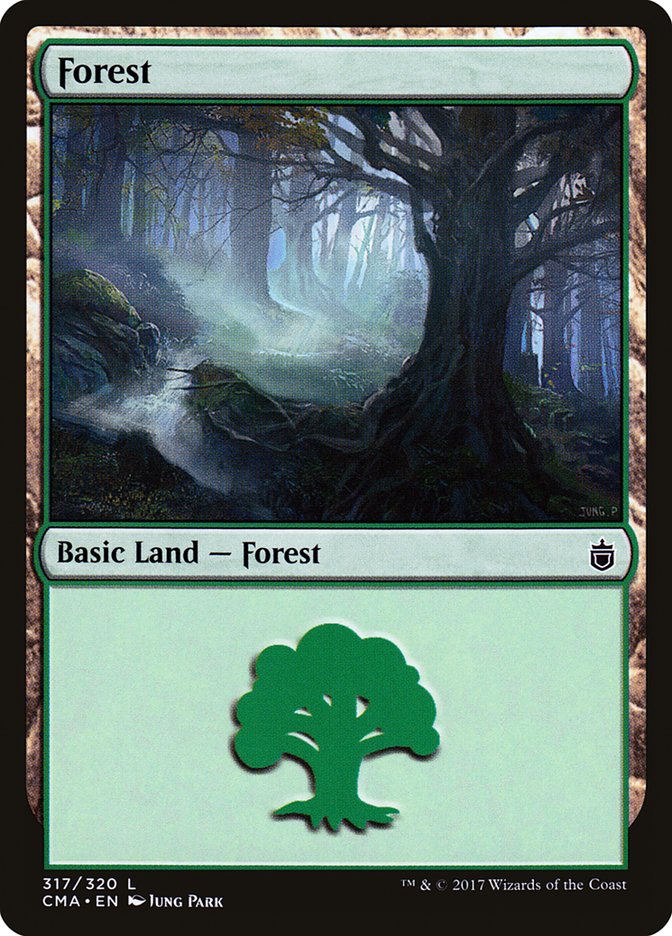 Forest (317) [Commander Anthology] | Gamers Paradise