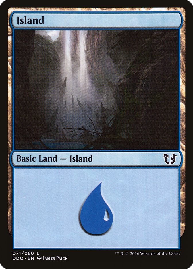 Island (71) [Duel Decks: Blessed vs. Cursed] | Gamers Paradise