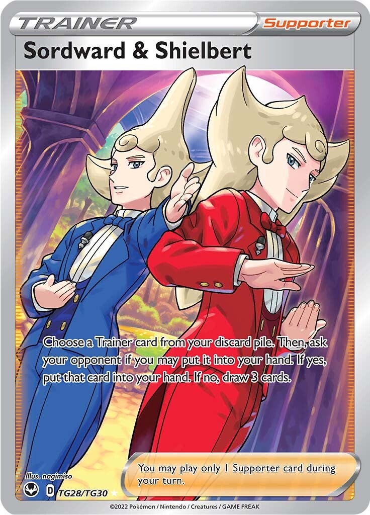 Sordward & Shielbert (TG28/TG30) [Sword & Shield: Silver Tempest] | Gamers Paradise