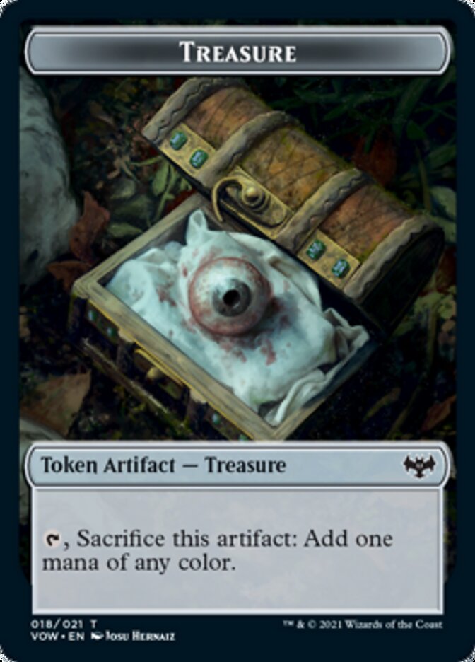 Treasure Token [Innistrad: Crimson Vow Tokens] | Gamers Paradise